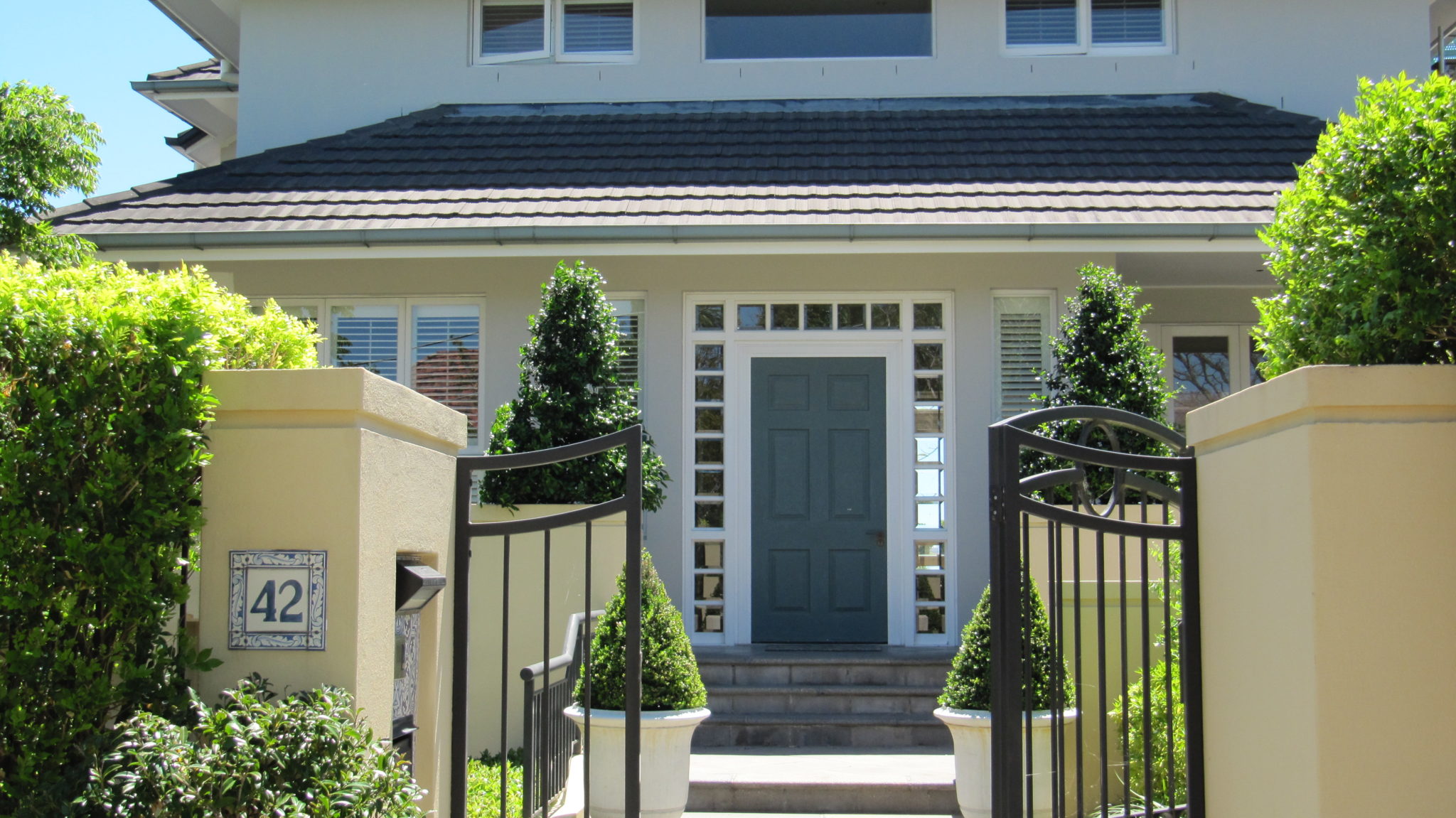 Exterior Rendered 2 Storey Painters